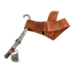 Prince of Persia: The Sands of Time (2010) - Leather belt with curved dagger from the film starring 