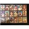 Image 1 : 1962 TOPPS BASEBALL CARD LOT