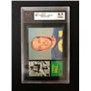 Image 1 : 1962 TOPPS #82 CARROLL DALE ROOKIE CARD (8.5 NMM+)