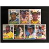 Image 1 : 1984 DONRUSS BASEBALL CARD LOT