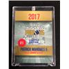Image 2 : Limited Edition Patrick Mahomes 2017 Rookie Phenoms Gold Platinum Card #1 (Only 2000 Made)