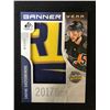 Image 1 : 2017 NHL STADIUM SERIES BANNER YEAR SHAYNE GOSTISBEHERE HOCKEY CARD