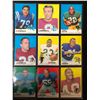 Image 1 : 1969 TOPPS FOOTBALL CARD LOT