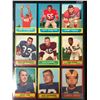 Image 1 : 1963 TOPPS FOOTBALL CARD LOT