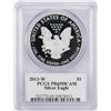 Image 2 : 2013-W $1 American Silver Eagle Proof Coin PCGS PR69DCAM W/Edmund C. Moy Signature