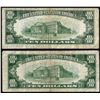 Image 2 : Lot of (2) 1934C $10 Silver Certificate Notes