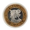 Image 1 : .999 Silver Excalibur Las Vegas Nevada $10 Casino Limited Edition Gaming Token