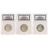 Image 4 : S.S. Republic Shipwreck 1855-O to 1857-O Walking Liberty Half Dollar Coins NGC Graded