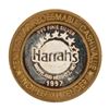 Image 1 : .999 Silver Harrah's Maryland Heights, MO $10 Casino Limited Edition Gaming Token