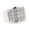 Image 1 : 14KT White Gold 4.00 ctw Diamond Wedding Band