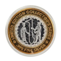 .999 Silver Hollywood Casino Hotel Tunica, Mississippi Limited Edition Gaming Token