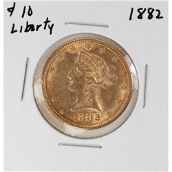 1882 $10 Liberty Head Eagle Gold Coin