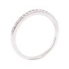 Image 4 : 14KT White Gold 0.25 ctw Diamond Ring