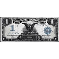 1899 $1 Black Eagle Silver Certificate Note