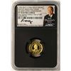 Image 1 : 1792-2017 Half Disme 1/10 oz. Gold Medal NGC PF70 W/Edmund C. Moy Signature