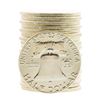 Image 2 : Roll of (20) Brilliant Uncirculated 1963 Franklin Half Dollar Coins