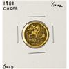 Image 1 : 1989 China Panda 1/10 oz Gold Coin
