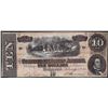 Image 1 : 1864 $10 Confederate States of America Note