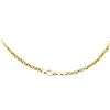 Image 2 : 14KT Yellow Gold Square Byzantine Chain - 24"