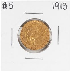 1913 $5 Indian Head Half Eagle Gold Coin