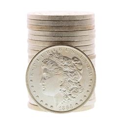 Roll of (20) Brilliant Uncirculated 1884-O $1 Morgan Silver Dollar Coins