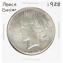 1928 $1 Peace Silver Dollar Coin
