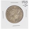 Image 1 : 1913-D Barber Half Dollar Coin