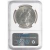 Image 2 : 1927 $1 Peace Silver Dollar Coin NGC MS62