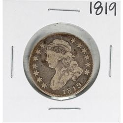 1819 Capped Bust Quarter Coin