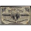 Image 1 : March 3, 1863 Third Issue Three Cent Fractional Currency Note