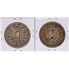Image 2 : Lot of (2) 1878 $1 Morgan Silver Dollar Coins