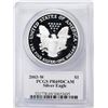Image 2 : 2003-W $1 American Silver Eagle Proof Coin PCGS PR69DCAM W/Edmund C. Moy Signature