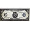 Image 1 : 1914 $5 Federal Reserve Note Dallas