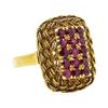 Image 1 : 18KT Yellow Gold 1.00 ctw Ruby Ring