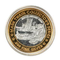 .999 Fine Silver President Casino on the Admiral $10 Limited Edition Gaming Token