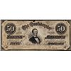 Image 1 : 1864 $50 Confederate States of America Note