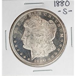 1880-S PL $1 Morgan Silver Dollar Coin