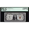 Image 1 : 1935A $1 Hawaii Silver Certificate WWII Emergency Note Fr.2300 PCGS Choice New 64PPQ