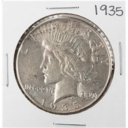 1935 $1 Peace Silver Dollar Coin