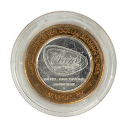 .999 Silver Plaza Hotel and Casino $10 Casino Limited Edition Gaming Token