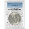 Image 1 : 1922-S $1 Peace Silver Dollar Coin PCGS MS61