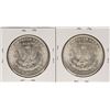 Image 2 : Lot of (2) 1900 $1 Morgan Silver Dollar Coins