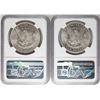 Image 2 : Lot of 1884-O & 1885-O $1 Morgan Silver Dollar Coin NGC MS63