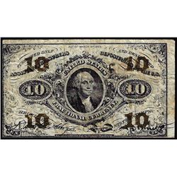 March 3, 1863 Third Issue Ten Cent Fractional Currency Note