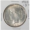 Image 1 : 1922-S $1 Peace Silver Dollar Coin