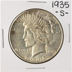 1935-S $1 Peace Silver Dollar Coin