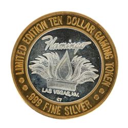 .999 Fine Silver Flamingo Casino Las Vegas, NV $10 Limited Edition Gaming Token