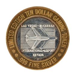 .999 Silver McCarran International Airport Las Vegas, NV $10 Limited Gaming Token