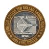 Image 1 : .999 Silver McCarran International Airport Las Vegas, NV $10 Limited Gaming Token