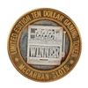 Image 2 : .999 Silver McCarran International Airport Las Vegas, NV $10 Limited Gaming Token